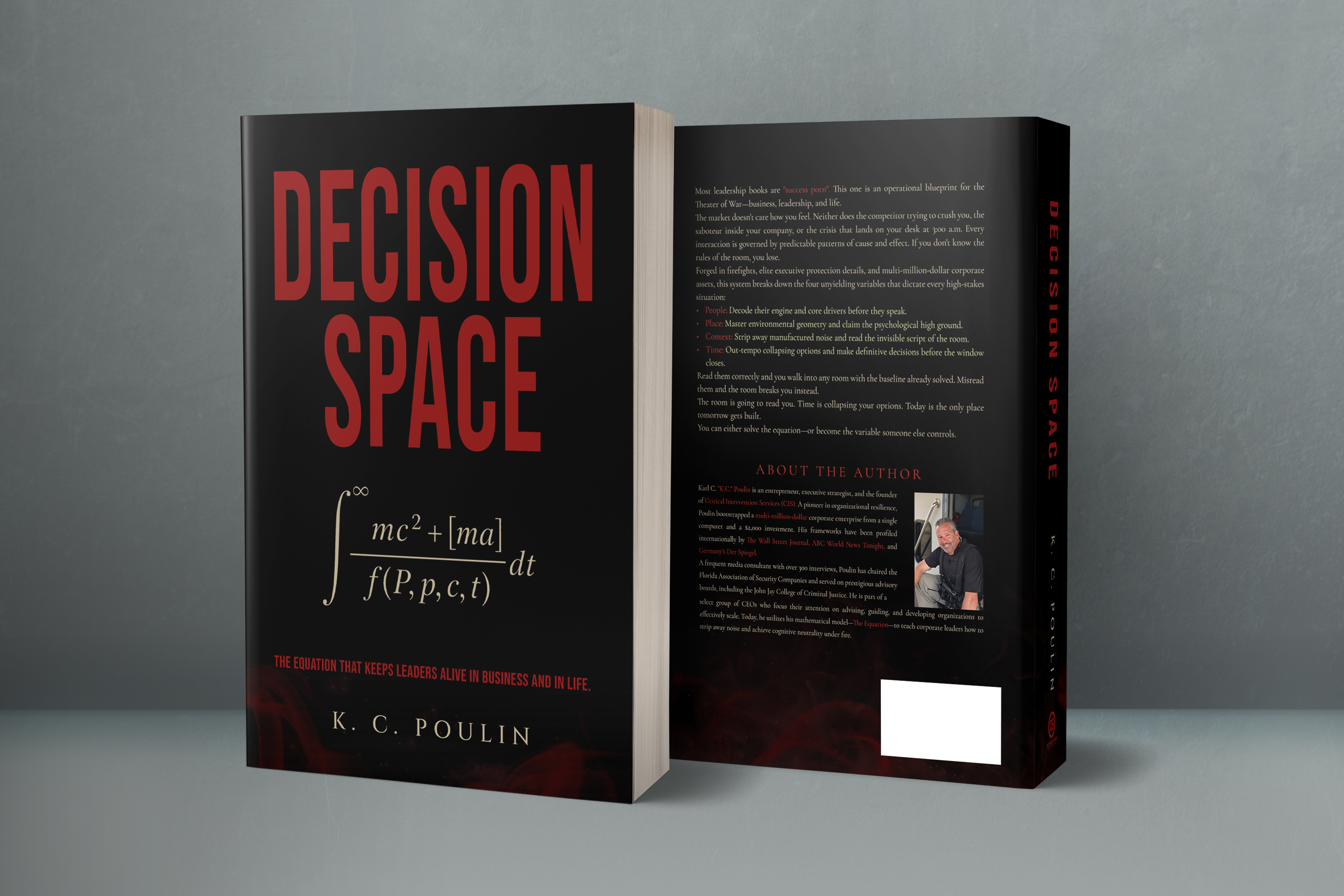 Decision Space book cover by K.C. Poulin